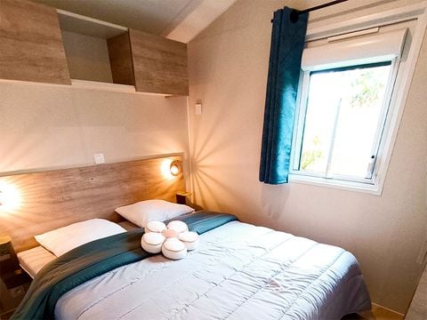 MOBILHOME 6 personnes - Cottage Prestige 3 CH 1 sdb  (Green Village à 800 m du Domaine de la Forge)