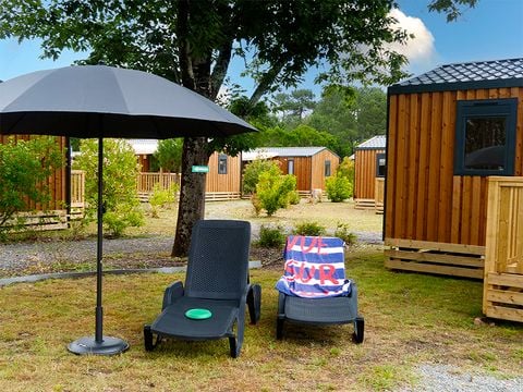 MOBILHOME 6 personnes - Cottage Prestige 3 CH 1 sdb  (Green Village à 800 m du Domaine de la Forge)