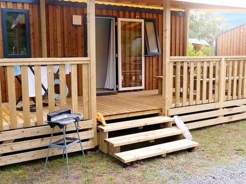 MOBILHOME 4 personnes - Cottage Prestige 2 CH 1 sdb (Green Village à 800 m du Domaine de la Forge)