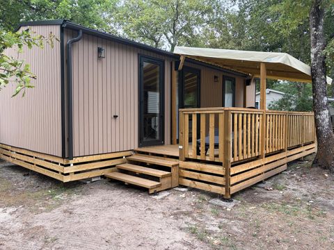 Mobilhome 4 personnes - Sunelia Prestige 2 chambres 2 salles de bain