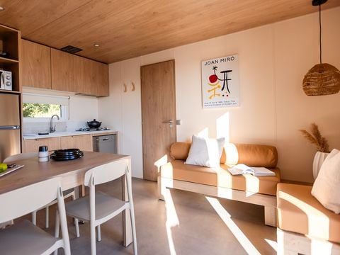 Mobilhome 4 personnes - Sunelia Prestige 2 chambres 2 salles de bain