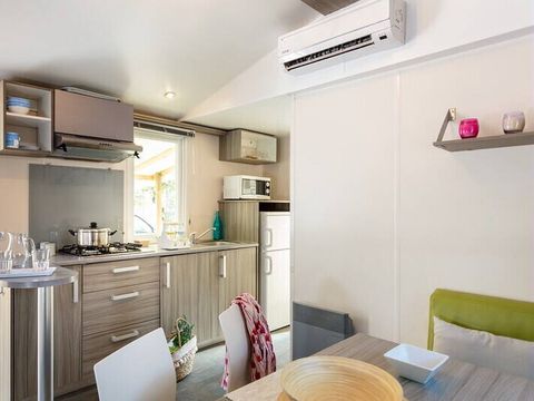 MOBILHOME 6 personnes - Mobil-home | Comfort | 2 Ch. | 4/6 Pers. | Terrasse surélevée | Clim.