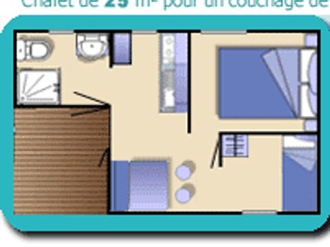 CHALET 4 personnes - ABEILLE