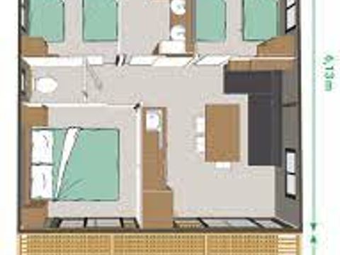 CHALET 6 personnes - OTTAWA Confort 33m²