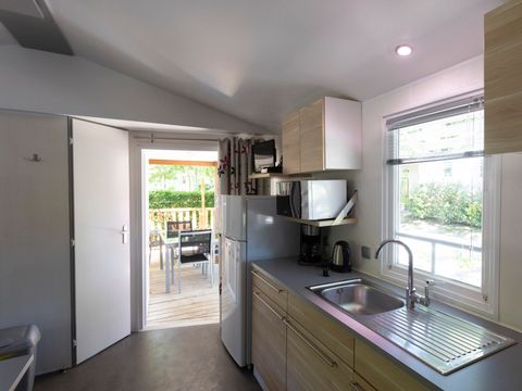 MOBILHOME 6 personnes - Très grand mobil-home Ohara 5   32m² - 3 chambres