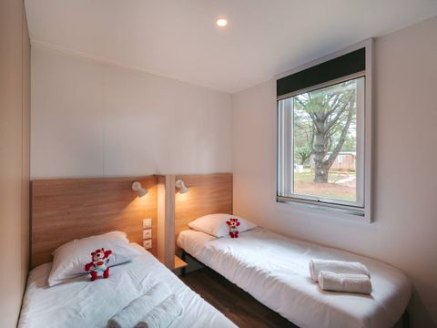 MOBILHOME 6 personnes - Cottage Cave Rock 6 p 3 Ch 2 Sdb Premium