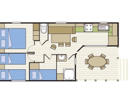 MOBILHOME 6 personnes - NEPTUNE