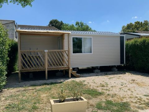 MOBILHOME 4 personnes - LOGGIA avec climatisation + TV