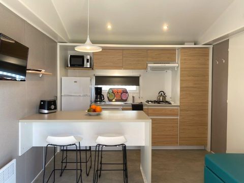 MOBILHOME 4 personnes - Cottage Antigua - 2 chambres - 2 salles de bains - Draps et serviettes inclus ****