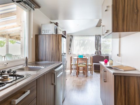 Mobilhome 4 personnes - Cottage Bornéo - 2 chambres - Draps et serviettes inclus ****