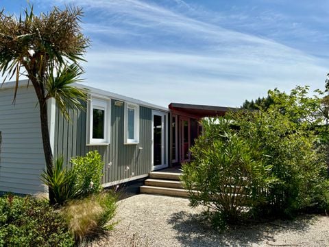MOBILHOME 6 personnes - Cottage Premium - 3 chambres - 2 salles de bains - Draps, serviettes, plancha, forfait ménage inclus