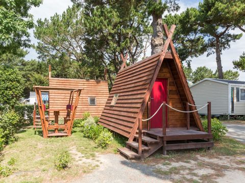 Hébergement 2 personnes - Cabane Cabadienne - Sans sanitaires