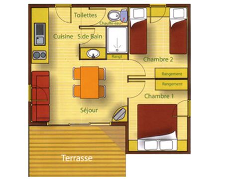 CHALET 4 personnes - FORESTER