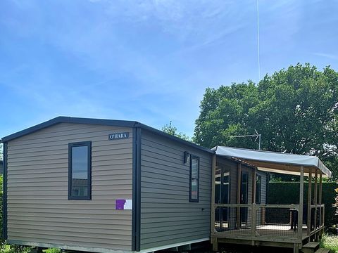 MOBILHOME 6 personnes - Cottage Prestige - 3 chambres : 37 m² + 18 m² de terrasse semi-couverte