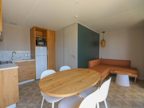 Mobilhome 6 personnes - Mobile-home Grand Confort 4/6 pers. 2 chambres + TV
