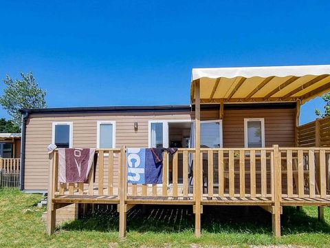 Mobilhome 6 personnes - Mobile-home Grand Confort 4/6 pers. 2 chambres + TV