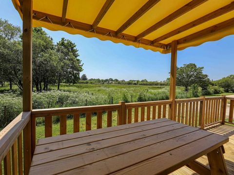 Mobilhome 6 personnes - Mobile-home Grand Confort 4/6 pers. 2 chambres + TV
