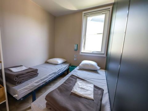 Mobilhome 6 personnes - Mobile-home Grand Confort 4/6 pers. 2 chambres + TV