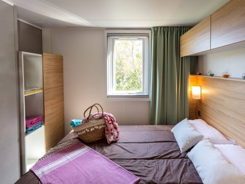 MOBILHOME 6 personnes - Mobil-home | Premium | 3 Ch. | 6 Pers. | Terrasse surélevée | Clim. | TV
