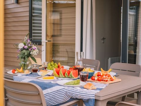 MOBILHOME 4 personnes - VIP 2 chambres 33m² - Pack-Vip inclus (linge,tv,wifi...)