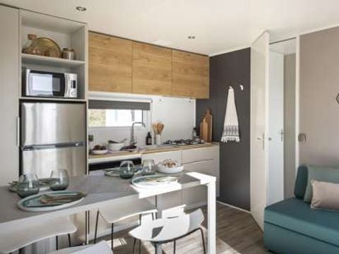 MOBILHOME 4 personnes - VIP 2 chambres 33m² - Pack-Vip inclus (linge,tv,wifi...)