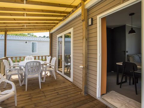 MOBILHOME 6 personnes - Caraïbes 3 Pièces 4/6 Personnes + TV
