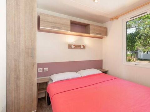 BUNGALOW 6 personnes - Mobil-home | Comfort | 2 Ch. | 4/6 Pers. | Terrasse surélevée | Clim.