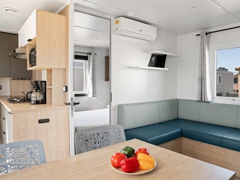 MOBILHOME 6 personnes - Comfort | 3 Ch. | 6 Pers. | Terrasse Simple | 1 SDB | Clim.