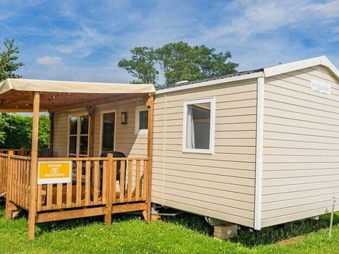 BUNGALOW 6 personnes - Mobil-home | Comfort | 3 Ch. | 6 Pers. | Terrasse surélevée | Clim.