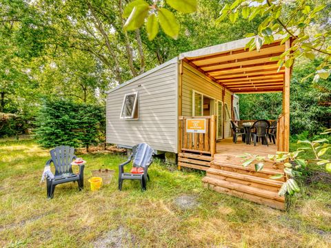 MOBILHOME 6 personnes - Comfort | 3 Ch. | 6 Pers. | Terrasse surélevée