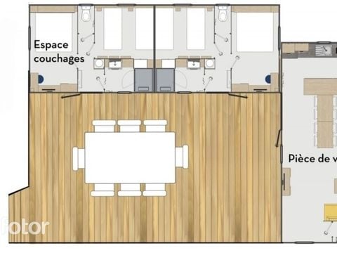 MOBILHOME 10 personnes - Premium Tribu