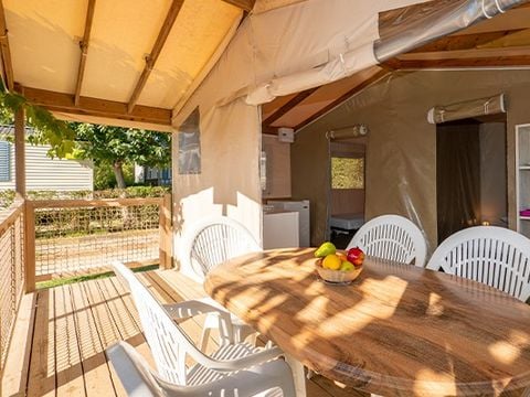 LODGE 5 personnes - Eco Lodge | 2 Ch. | 4/5 Pers. | Sans SDB