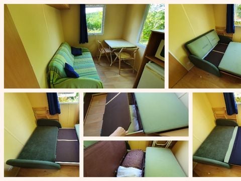 Mobilhome 3 personnes - 1 chambre - 2 couchages
