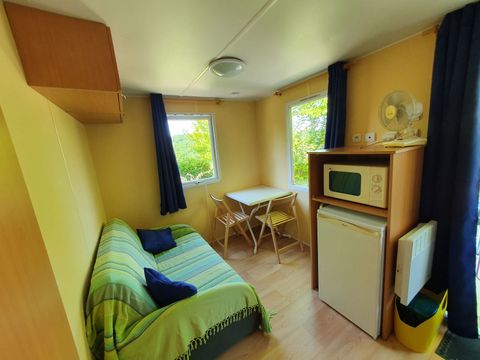 Mobilhome 3 personnes - 1 chambre - 2 couchages