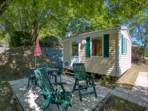 Mobilhome 3 personnes - 1 chambre - 2 couchages