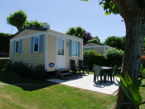 Mobilhome 3 personnes - 1 chambre - 2 couchages