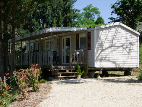 Mobilhome 8 personnes - 3 chambres - 6 couchages - 2 salles de bain - 40 m²