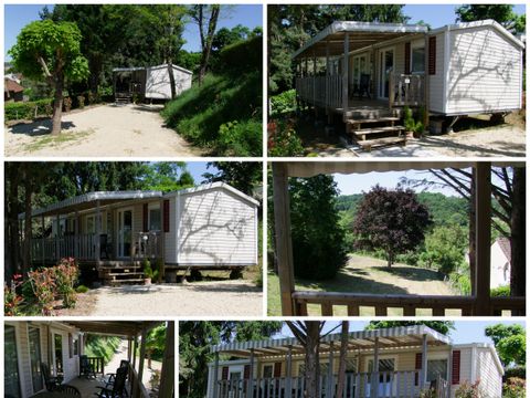 Mobilhome 8 personnes - 3 chambres - 6 couchages - 2 salles de bain - 40 m²