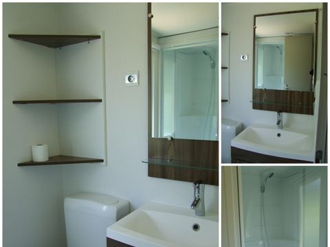 Mobilhome 8 personnes - 3 chambres - 6 couchages - 2 salles de bain - 40 m²