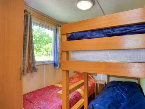 Mobilhome 5 personnes - 2 chambres - 5 couchages avec sanitaires - 23 à 29 m²