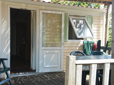 Mobilhome 4 personnes - 2 chambres - 4 couchages avec sanitaires - 23 à 29 m²