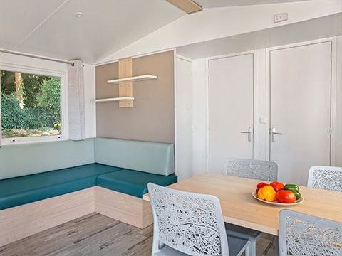 MOBILHOME 4 personnes - Comfort | 2 Ch. | 4 Pers. | Terrasse surélevée | Clim.