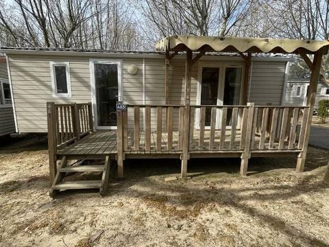 MOBILHOME 6 personnes - Comfort | 2 Ch. | 4/6 Pers. | Terrasse surélevée | Clim.