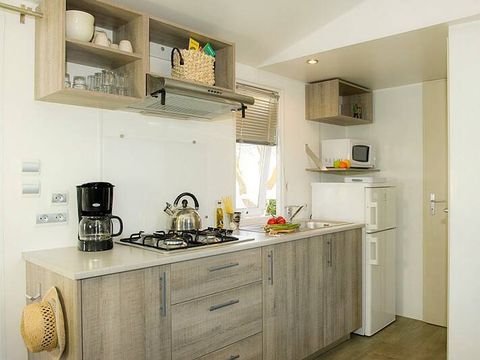 MOBILHOME 6 personnes - Comfort | 2 Ch. | 4/6 Pers. | Terrasse surélevée
