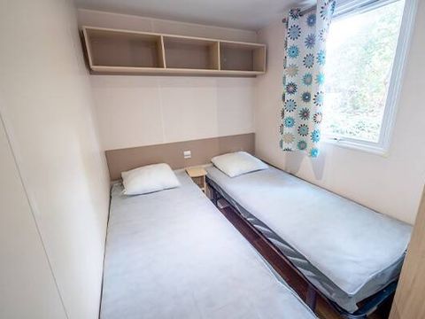 MOBILHOME 6 personnes - Comfort | 3 Ch. | 6 Pers. | Terrasse surélevée | Clim.