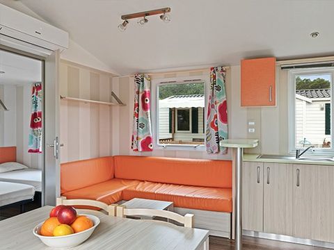 MOBILHOME 6 personnes - Comfort | 3 Ch. | 6 Pers. | Terrasse surélevée | Clim.