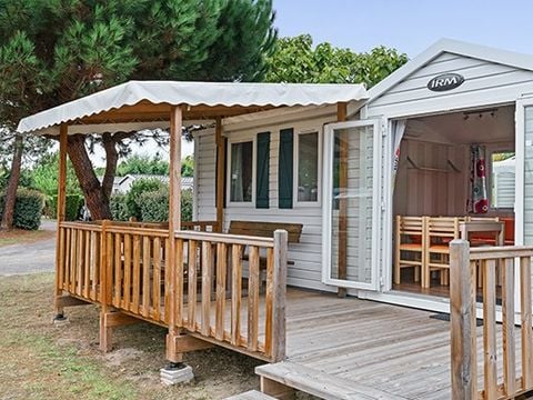 MOBILHOME 6 personnes - Comfort | 3 Ch. | 6 Pers. | Terrasse surélevée | Clim.