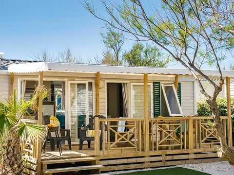 MOBILHOME 4 personnes - Comfort XL | 2 Ch. | 4 Pers. | Terrasse surélevée | Clim.