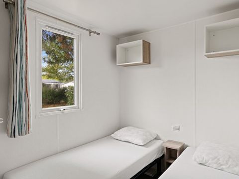 MOBILHOME 6 personnes - Comfort XL | 2 Ch. | 4/6 Pers. | Terrasse surélevée | Clim.