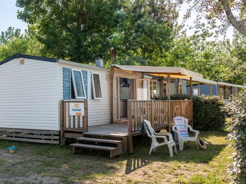 MOBILHOME 6 personnes - Mobil-home | Premium Azure | 3 Ch. | 6 Pers. | Terrasse surélevée | Clim.